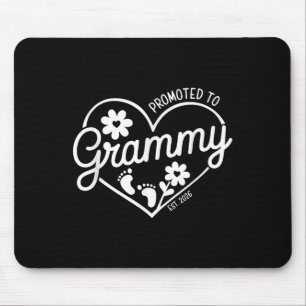 Tapis De Souris Promu À Grammy Est. Grand-mère 2026, Nouvelle bébé