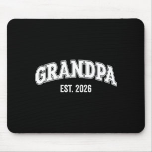 Tapis De Souris Promu Grand-père Estimé 2026 Bientôt Grand-père Lo