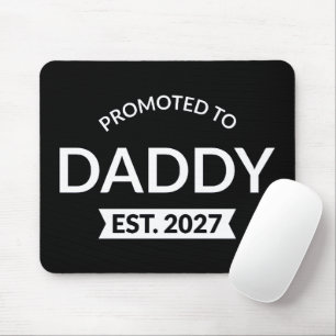 Tapis De Souris Promu Papa Prévu 2027 Annonce Nouveau Papa II