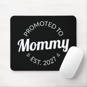Tapis De Souris Promue Maman dès 2027 Annonce de Nouvelle Maman Je