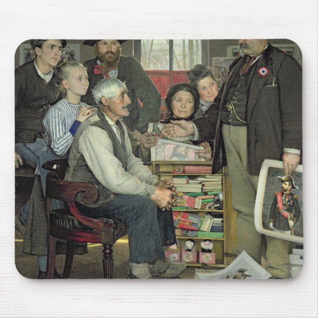 Tapis De Souris Propagande, 1889 (Devant)