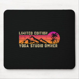 Tapis De Souris Propriétaire de studio de yoga Emploi Travailleur