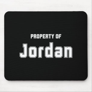 Tapis De Souris Propriété De Jordan Funny Bachelorette Cadeaux Pou