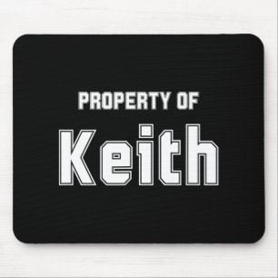 Tapis De Souris Propriété De Keith Funny Dons De Bachelorette Pour