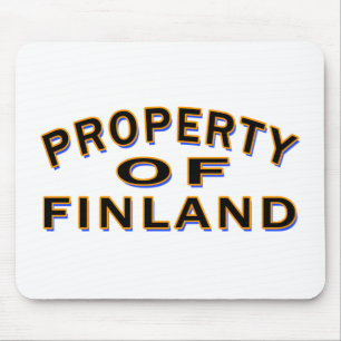 Tapis De Souris Propriété de la Finlande