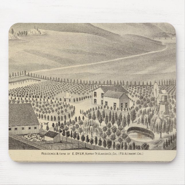 Tapis De Souris Propriétés de Dyer, Hupers (Devant)