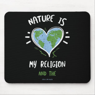 Tapis De Souris Protection de l'environnement_ La nature est ma re