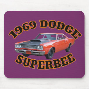 Tapis De Souris Protection de souris de 1969 Dodge Superbee