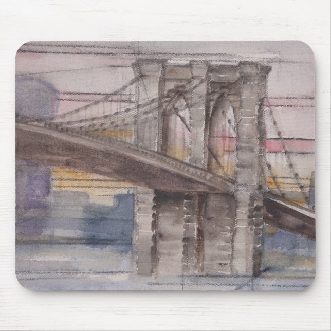 Tapis De Souris Protection de souris de pont de Brooklyn (Devant)