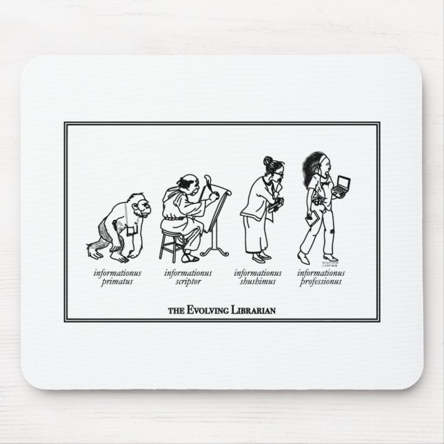 Tapis De Souris Protection de souris en évolution de (Devant)