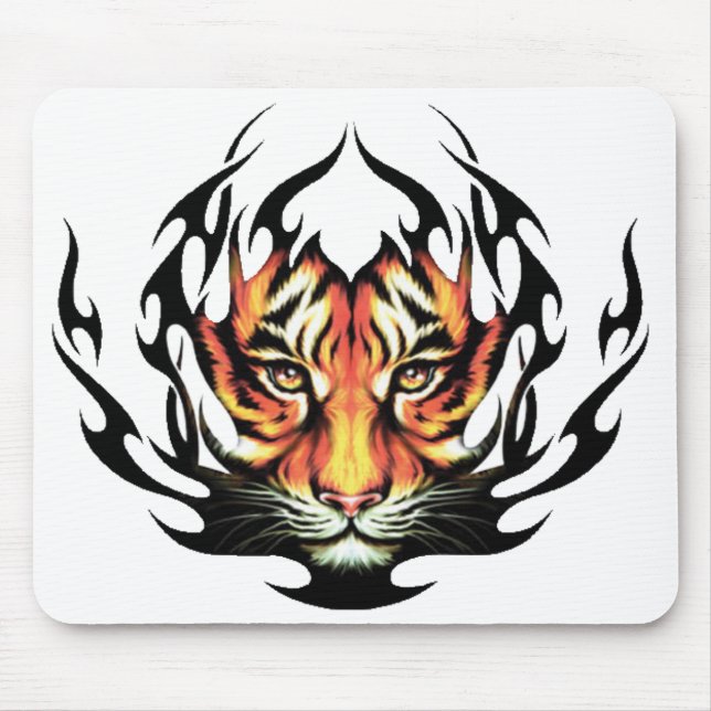Tapis De Souris Protection de tigre (Devant)