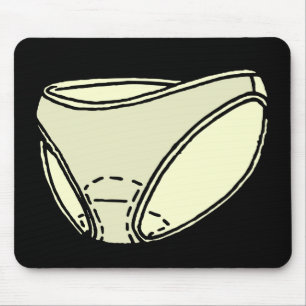 TAPIS DE SOURIS PROTECTIONS MENSTRUELLES DANS UNDERWARE