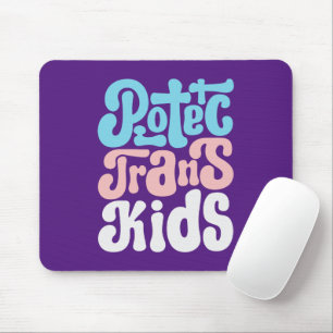 Tapis De Souris Protéger les enfants trans Mousepad
