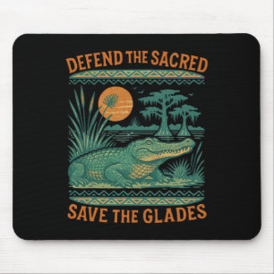Tapis De Souris Protéger Les Protes Alligator Sacred Save Everglad