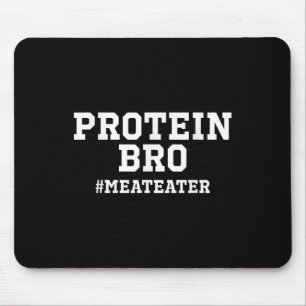 Tapis De Souris Protein Poids Drôle Lifting Viande Manger Barbecue