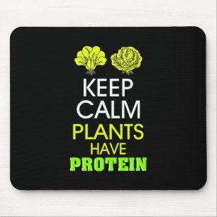 Tapis De Souris Protéine have de Keep Calm Plants