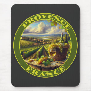 Tapis De Souris Provence France Pays des Vins