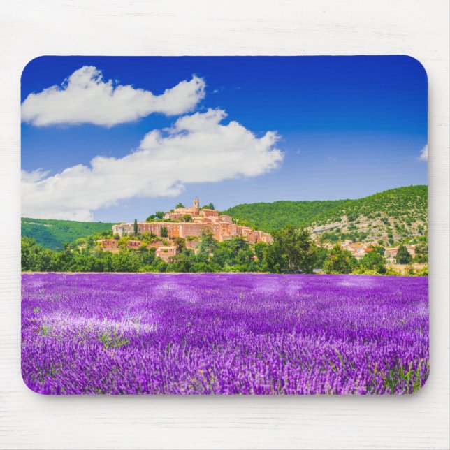 Tapis De Souris Provence lavande paysage mousepad (Devant)