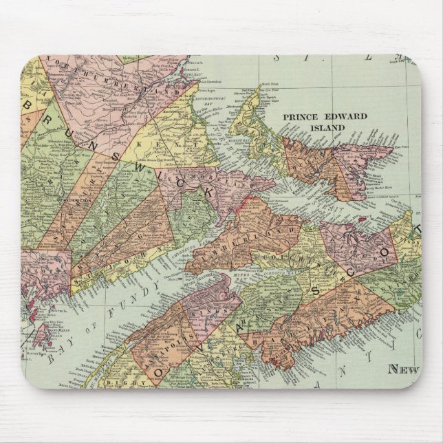 Tapis De Souris Provinces maritimes du Canada (Devant)