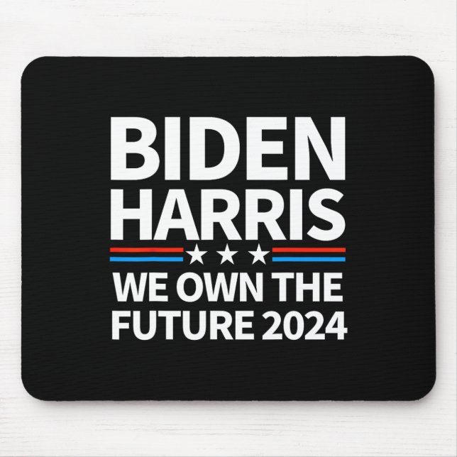 Tapis De Souris Prown The Future Biden Harris 2024 Patriotic Biden (Devant)