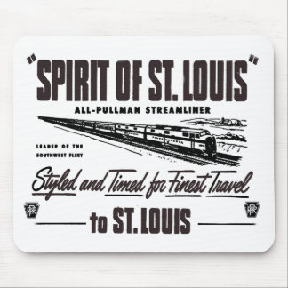Tapis De Souris PRR L'esprit du train de voyageurs St. Louis