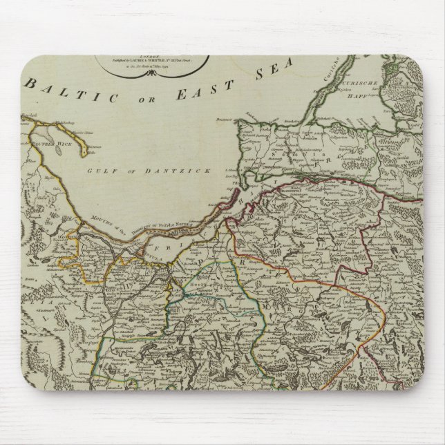Tapis De Souris Prusse, Dantzick (Devant)