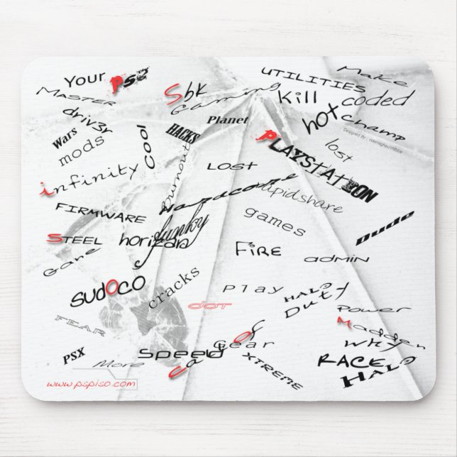 Tapis De Souris Pspiso.com Mousepad (Devant)