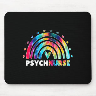 Tapis De Souris Psych Infirmière Tie Dye Infirmière Santé mentale