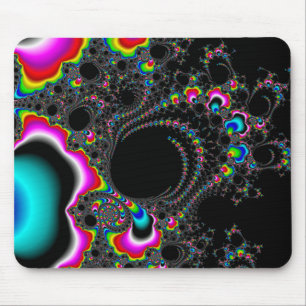 Tapis De Souris Psychedelace - fractale