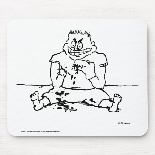 Tapis de souris Psycho Kid (Devant)