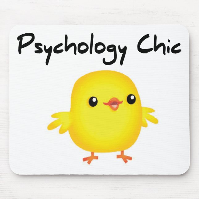 Tapis De Souris Psychologie chic (Devant)