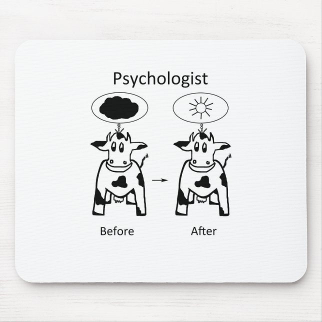 Tapis De Souris Psychologue Caofline (Devant)
