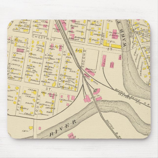 Tapis De Souris Pt de Dover Ward 2-3 (Devant)