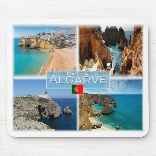 Tapis De Souris PT Portugal - Algarve - (Devant)