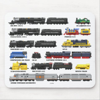 Tapis De Souris PTW Train Collection Mousepad