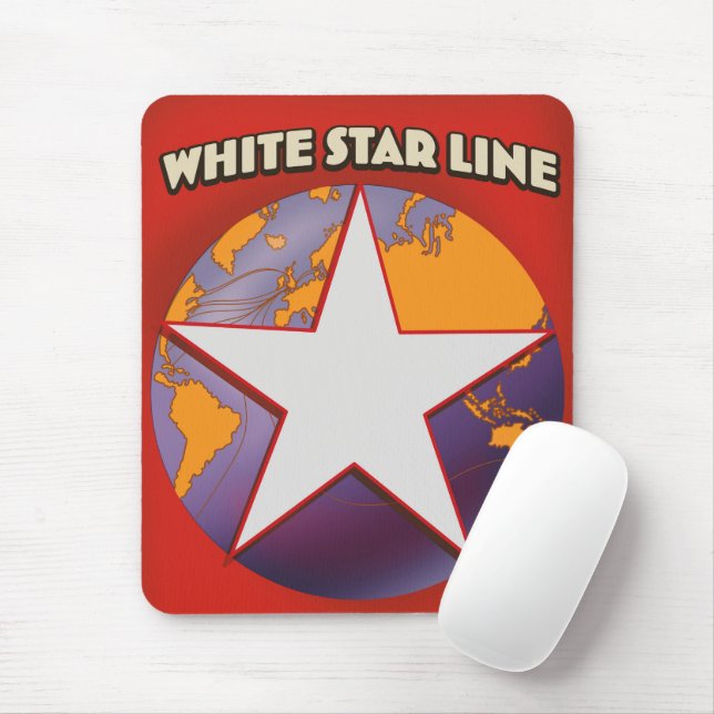 Tapis de souris publicitaire pour bateau de croisi (Avec souris)