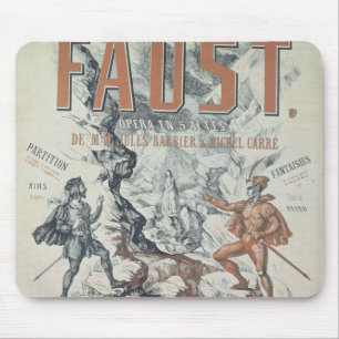 Tapis De Souris Publicité par affichage 'Faust