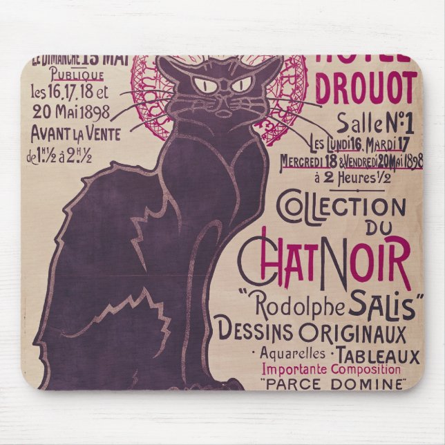 Tapis De Souris Publicité par affichage une exposition (Devant)