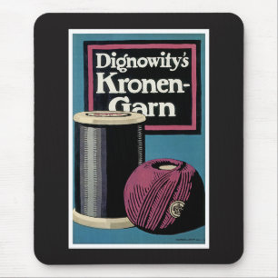 Tapis De Souris Publicité vintage pour fils Kronengard