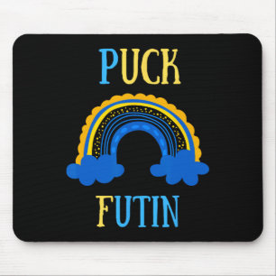 Tapis De Souris Puck Futin Mème Création Drôle Ukraine Russie 