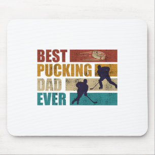 Tapis De Souris Pucking Papa Jamais Hockey Papa