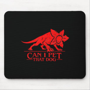 Tapis De Souris Puis-je caresser ce chien démo Chien étranger Mème