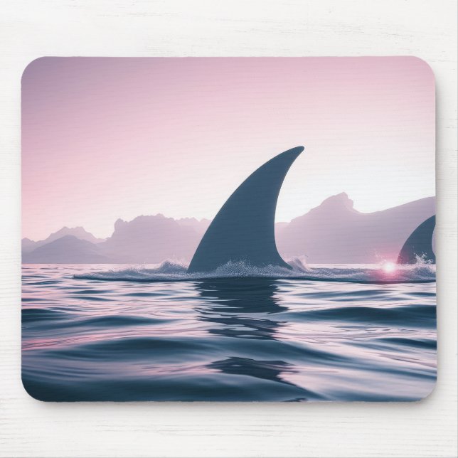 Tapis De Souris Puissance de l'aileron de requin (Devant)