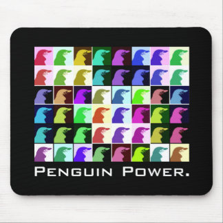Tapis De Souris Puissance Mousepad de pingouin