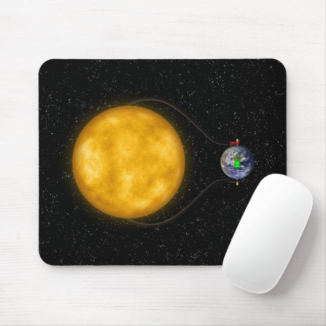 Tapis De Souris Puissance solaire - (Avec souris)