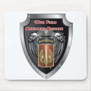 Tapis De Souris Puissante 18e brigade d'artillerie de campagne aér