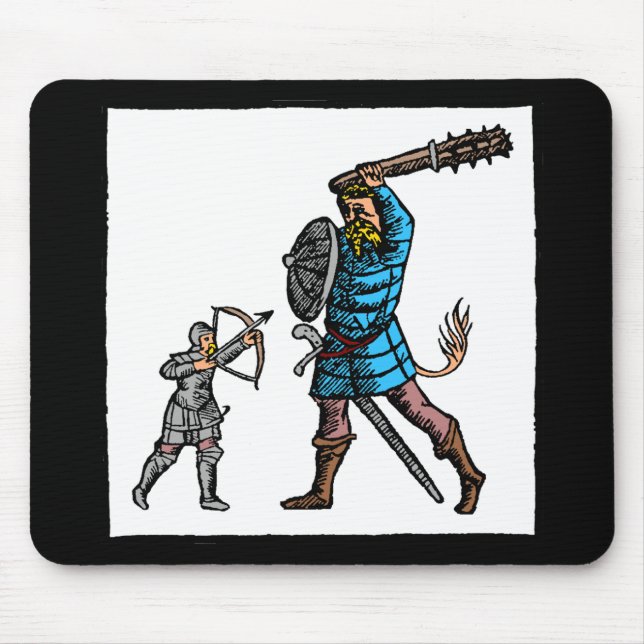 Tapis De Souris Puits et périls Mousepad (Devant)