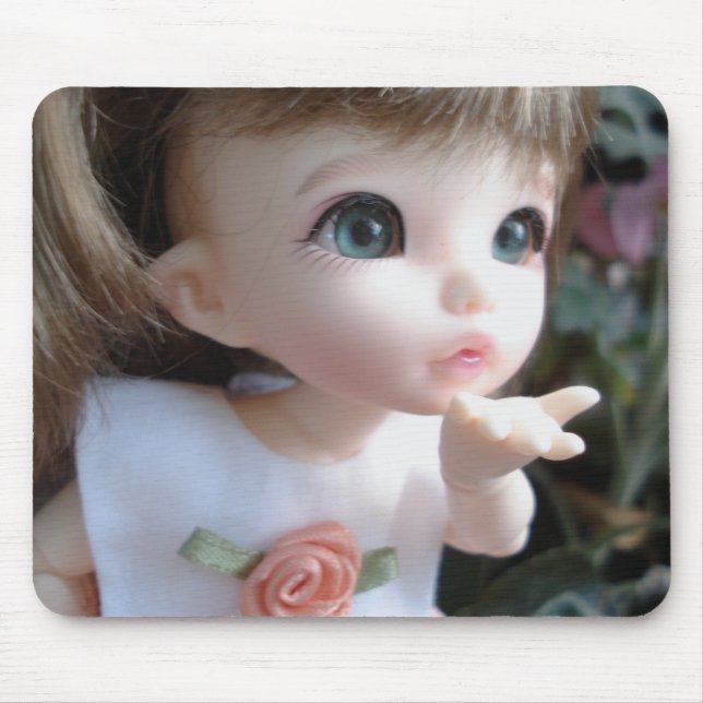 Tapis De Souris Pukifee soufflant un baiser (Devant)