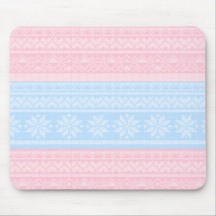 Tapis De Souris Pull de Noël tricoté d'hiver Cadeau de vacances 