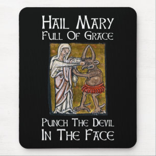 Tapis De Souris Punch the Devil in the Face !